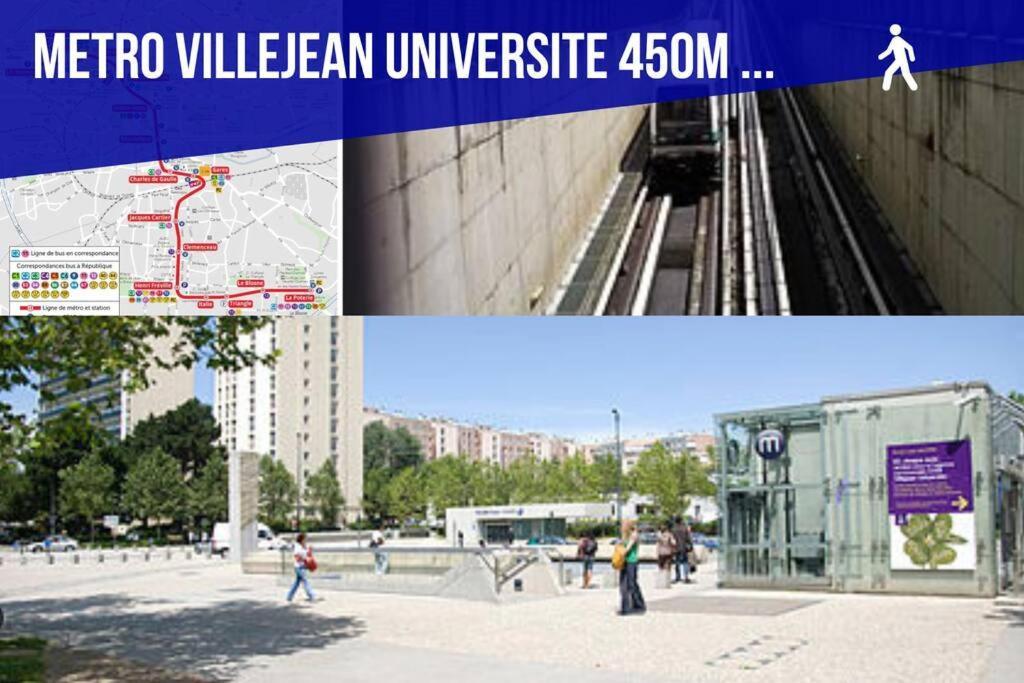 Auteuil • 4 Chambres • Wifi • Metro A 400M 雷恩 外观 照片